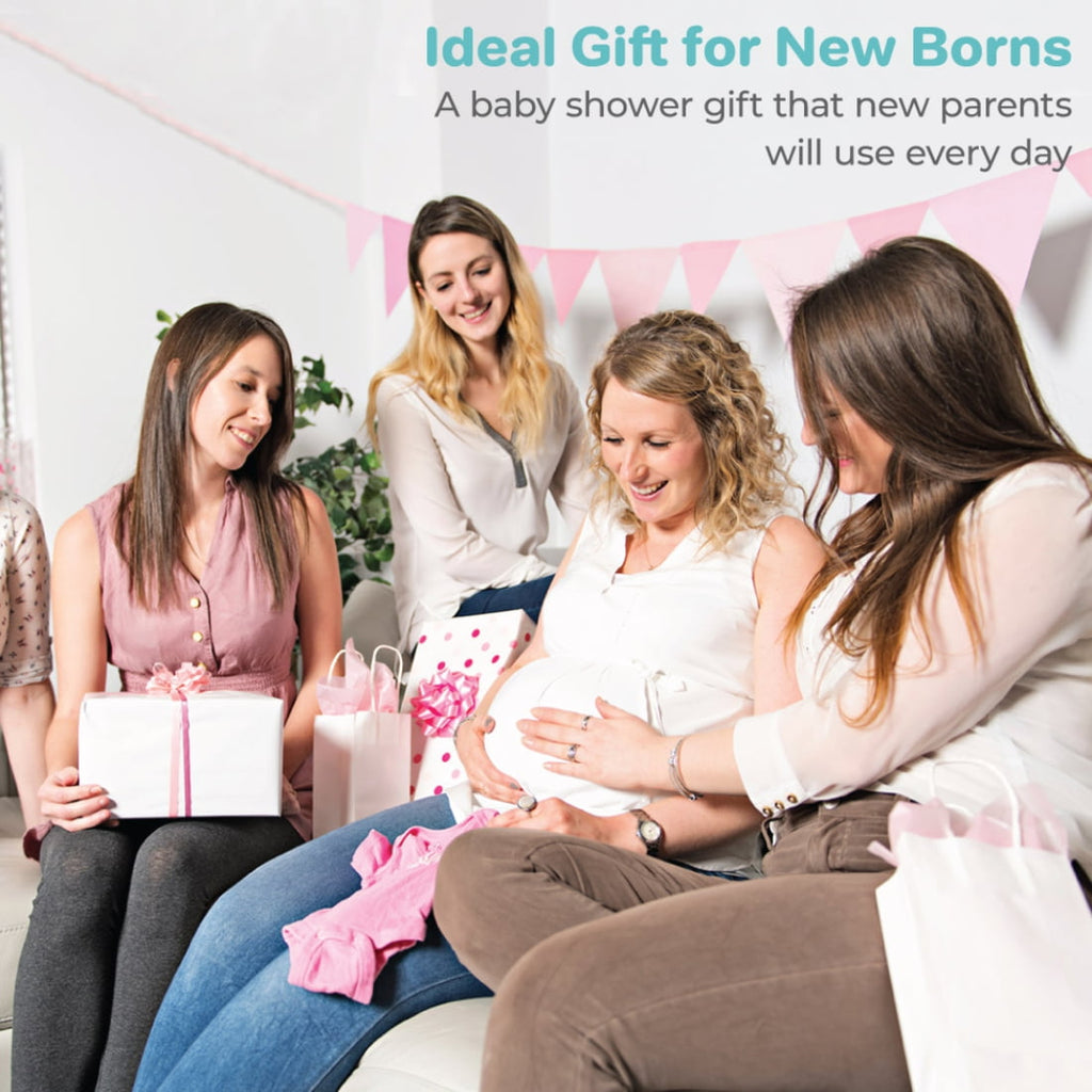 Spasilk Bath Hooded Towels & Washcloths Set for Babies, 23-Piece Gift Set, Navy Nautical