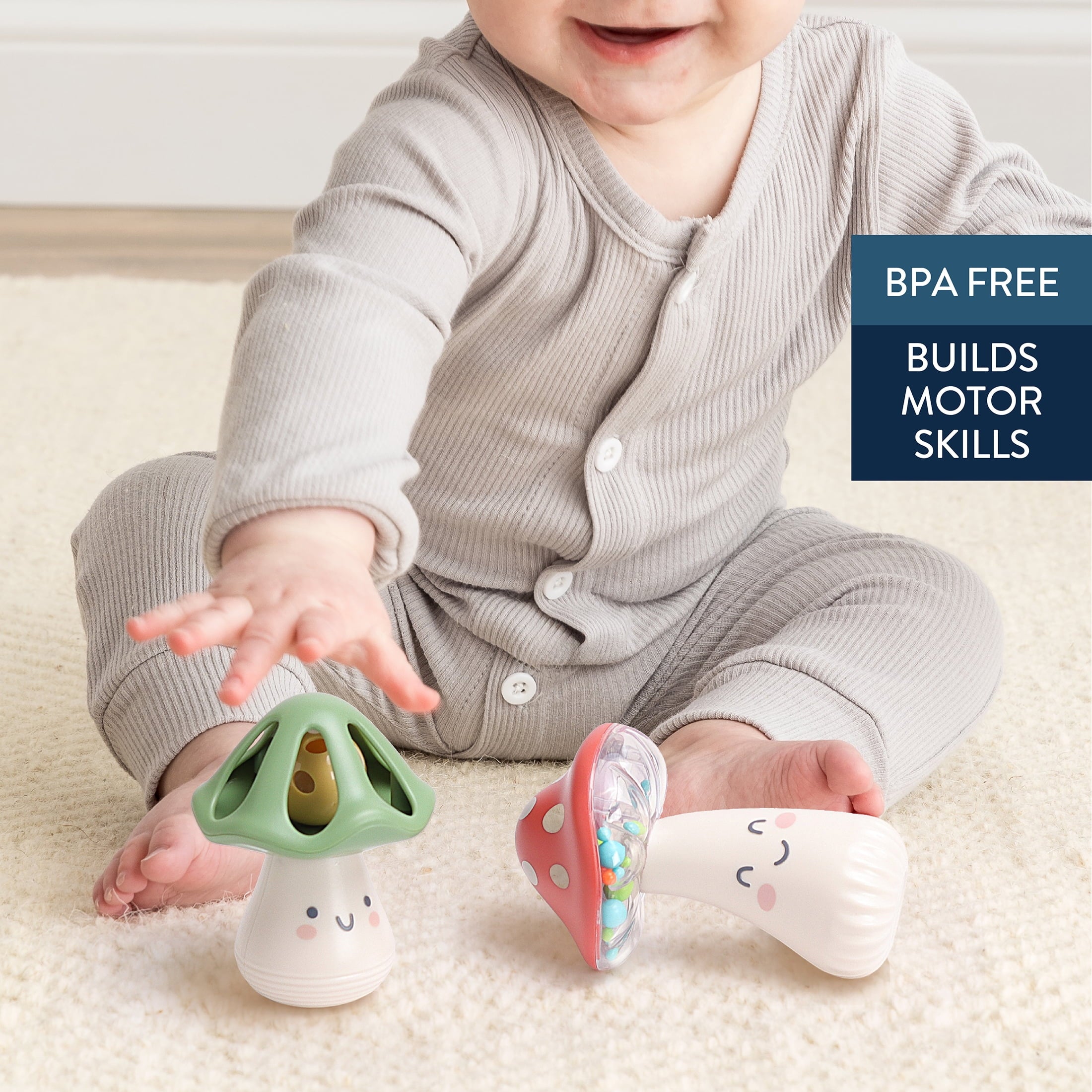 Itzy Ritzy Itzy Mini Maracas™ Musical Rattle Toy