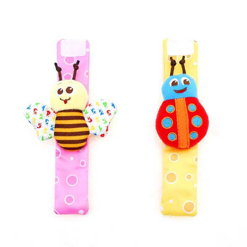 Baby Rattles Toys for 0-12 Month, Infant Girl Boy Toys for Babies 3-6 Months, Newborn Hand & Foot Toys for 0 to 9 Months, Baby Shower Gifts Set with Wrist Rattle Socks