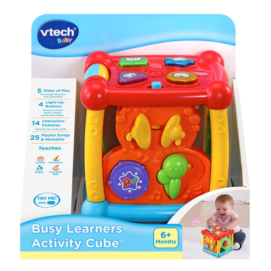 VTech Baby Busy Learners Activity Cube Baby and Toddler Toys