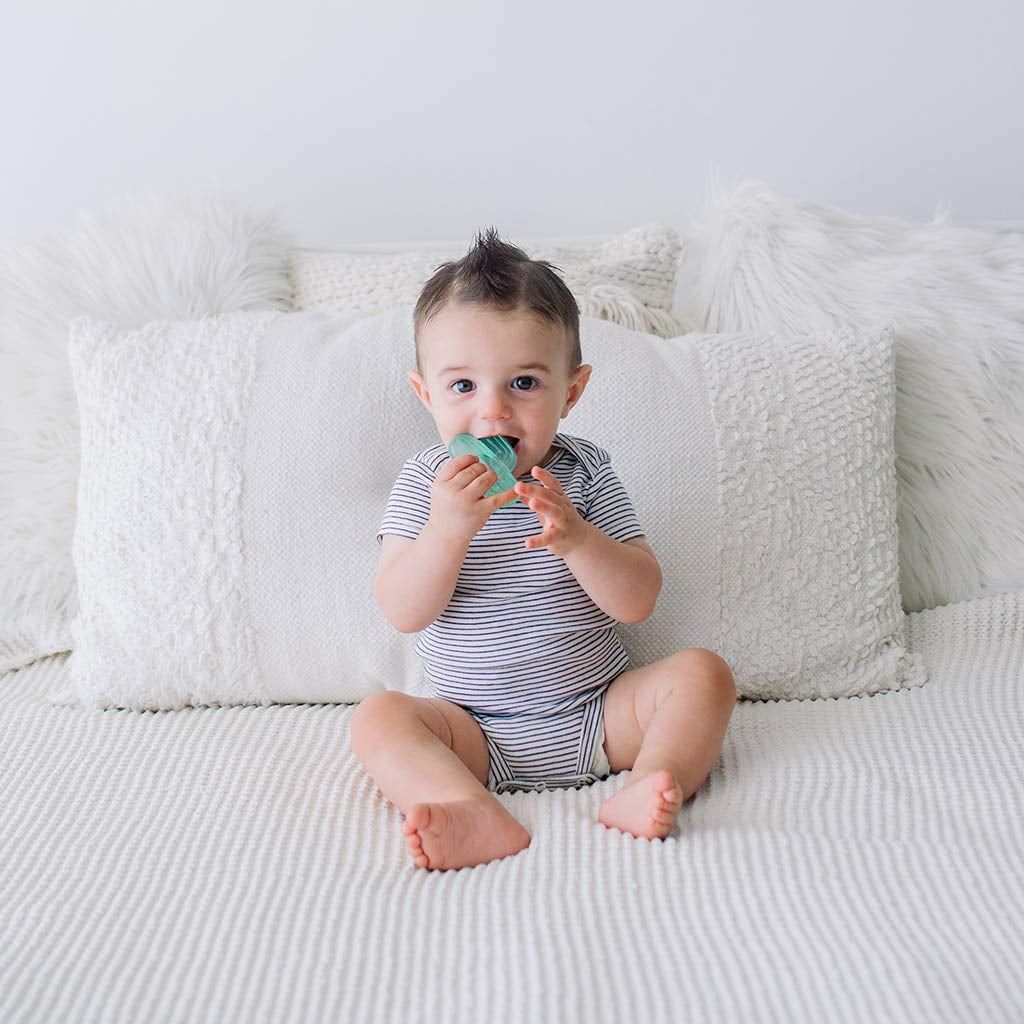 Itzy Ritzy Water-Filled Coordinating Cactus Water Teethers, Set of 3 Green Cacti